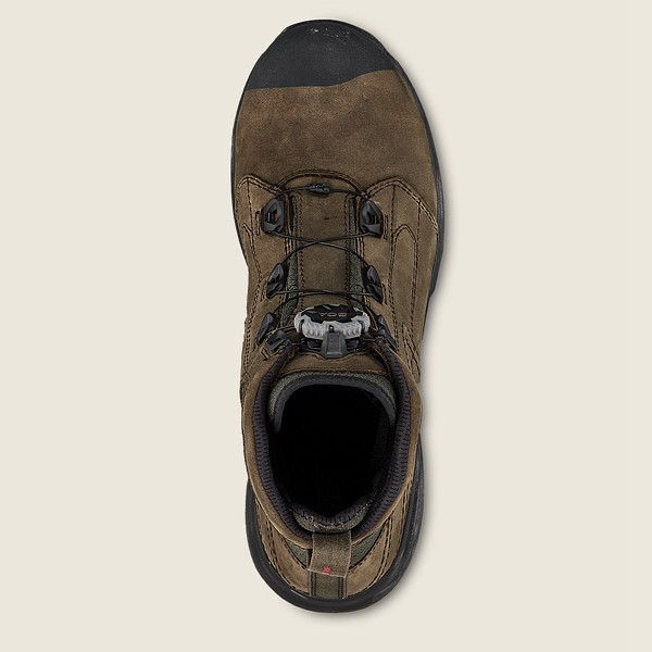 Red Wing Safety Bot Erkek - Exos Lite - 6-Inch Waterproof Toe - Koyu Kahverengi - 74NQIKGEW